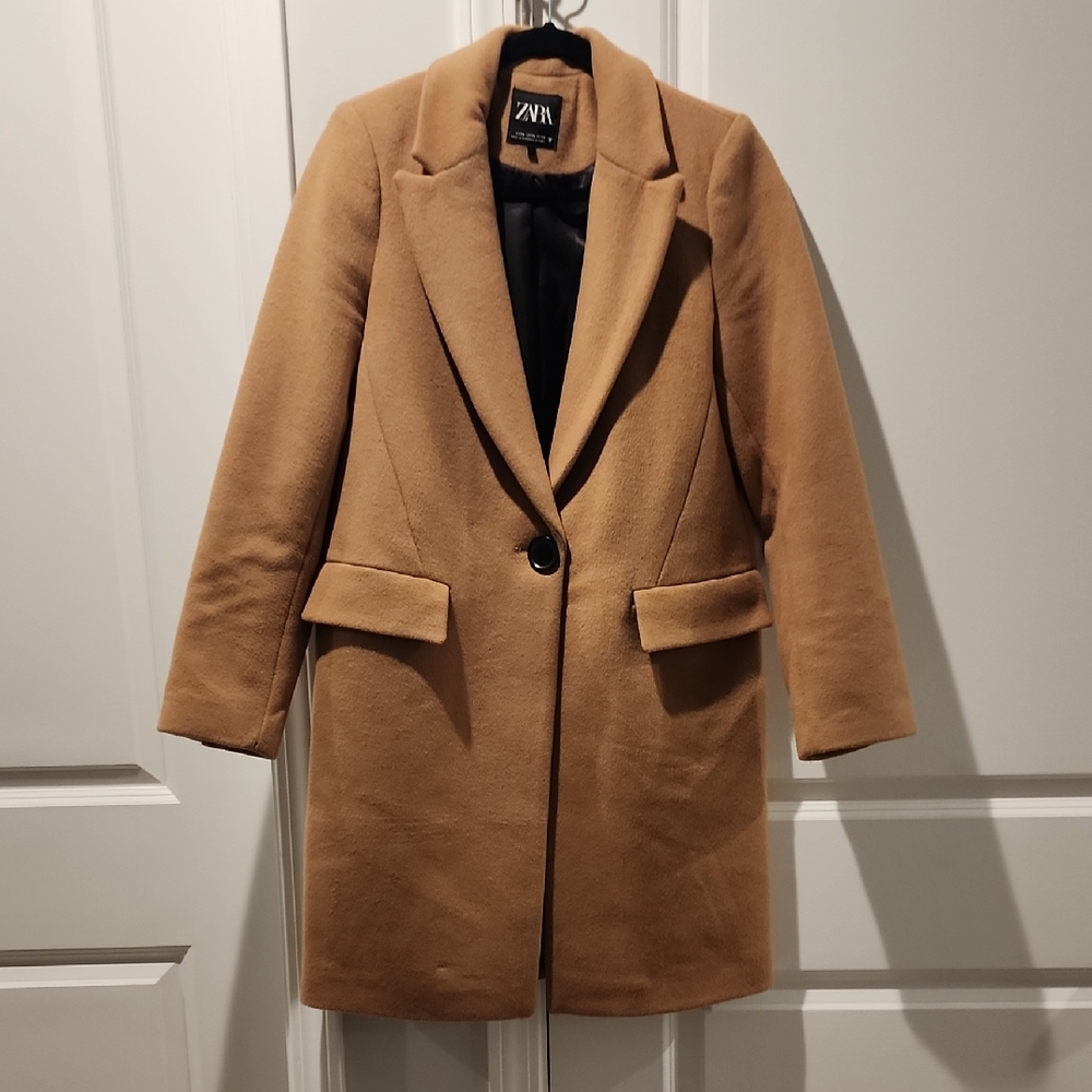 Zara Wool Blend Coat